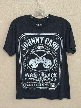Johnny Cash ‘Man in Black' Short Sleeve Tee - S/M